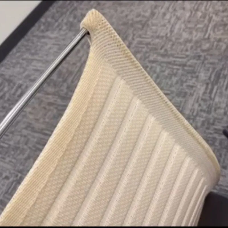 dust-free fabric chair after detailed brushing